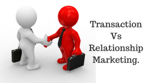Transaction Vs Relationship Marketing