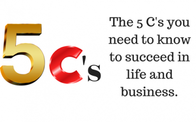 The 5 C’s you need for success in life and business planning.