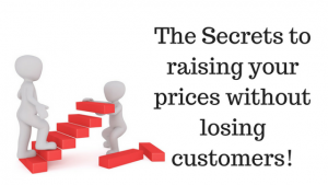 Raising your prices