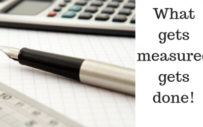 What gets measured gets done. How to achieve your goals.