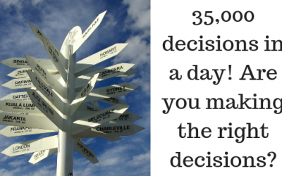 We make 35,000 decisions a day, how many are good?