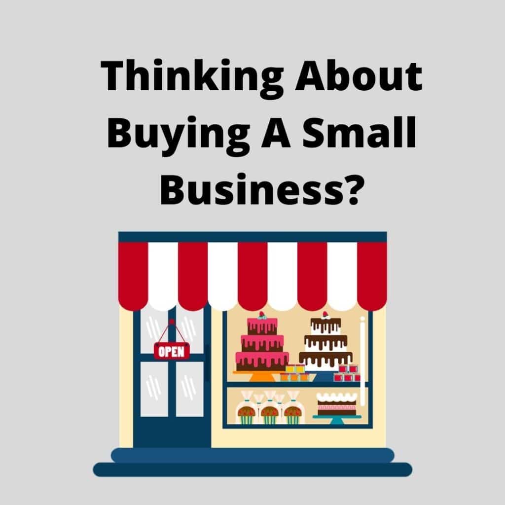Buying a small business