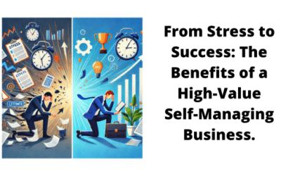 High-Value Self-Managing Business. Stress to Success