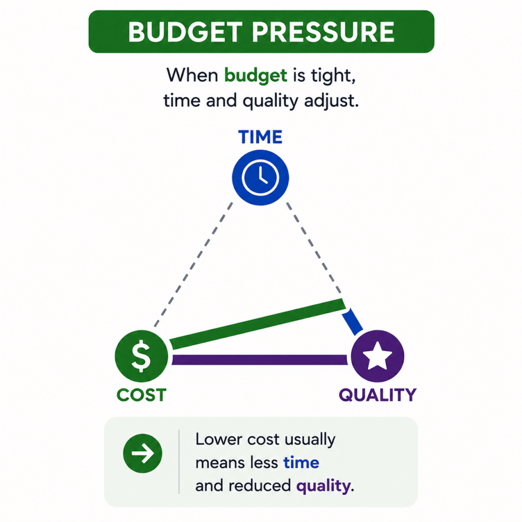 Budget Pressure Triangle