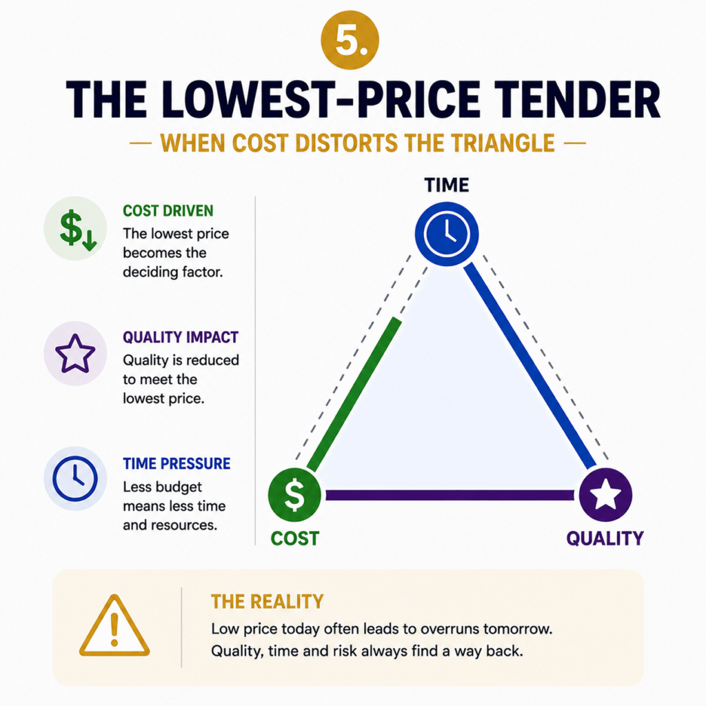 Cost impact triangle 