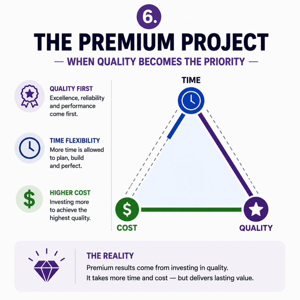 Premium Project Triangle 
